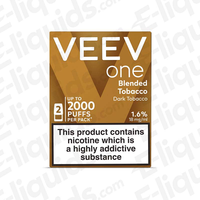 VEEV One Blended Tobacco 20mg Prefilled Pods