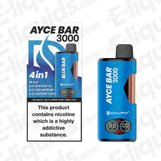 Dovpo Ayce Bar 3000 4-in-1 Legal Big Puff Disposable Vape Blue Bar