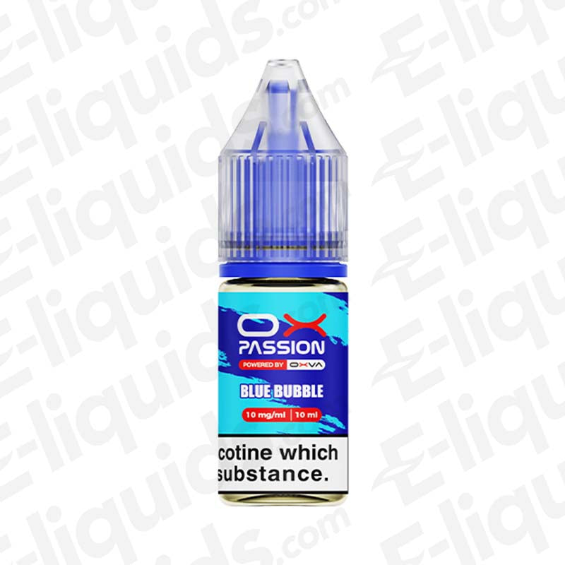 Blue Bubble OX Passion Nic Salt E-liquid by OXVA