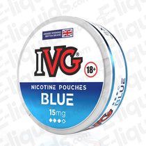 Blue Nicotine Pouches by IVG 15mg