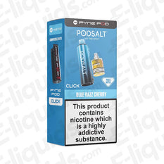 Pyne Pod Click Blue Razz Cherry Blast Prefilled Pod