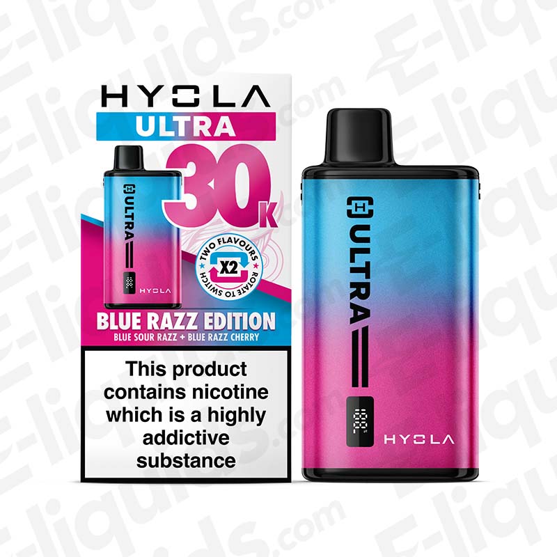 Hyola Ultra 30K 20mg Prefilled Pod Kit Blue Razz