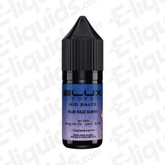 ELUX Legend Blue Razz Gummy 20mg Nic Salt E-liquid