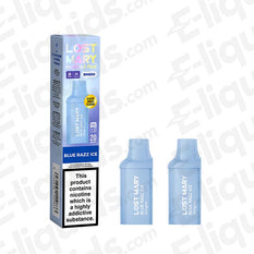 Lost Mary BM600 Blue Razz Ice 20mg Pre-Filled Vape Pods