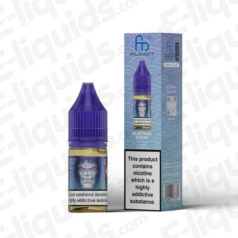 RandM Tornado 7000 Blue Razz Khush 10mg Nic Salt E-liquid