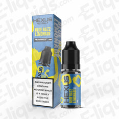 Hexus Blue Razz Lemonade 10mg Nic Salt E-liquid