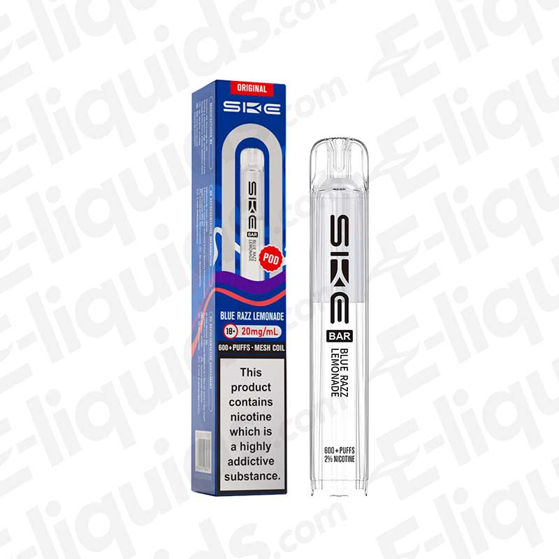 SKE Crystal Bar 600 Blue Razz Lemonade 20mg Prefilled Pods