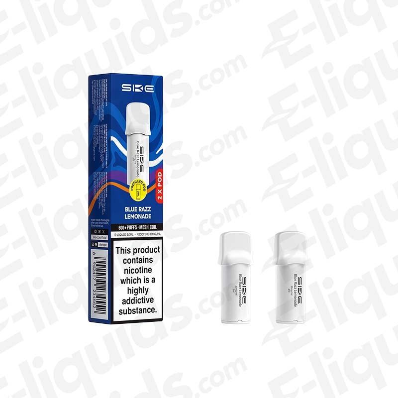 SKE 600 Pro 20mg Prefilled Pods Blue Razz Lemonade