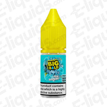 Big Bold Menthol Nic Salts E-liquid Blue Razz Menthol