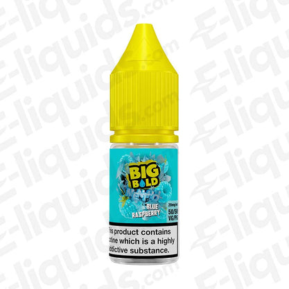 Big Bold Menthol Nic Salts E-liquid Blue Razz Menthol