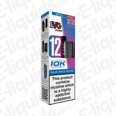 IVG Pro 12 Blue Razz Retro 20mg Prefilled Pods