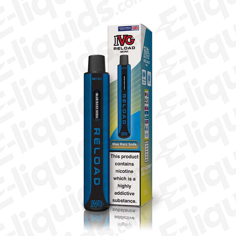 IVG Reload Mini 20mg Prefilled Pod Kit Blue Razz Soda