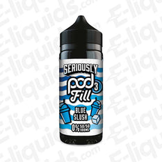 Blue Slush Seriously Pod Fill 3 Shortfill E-liquid by Doozy Vape Co