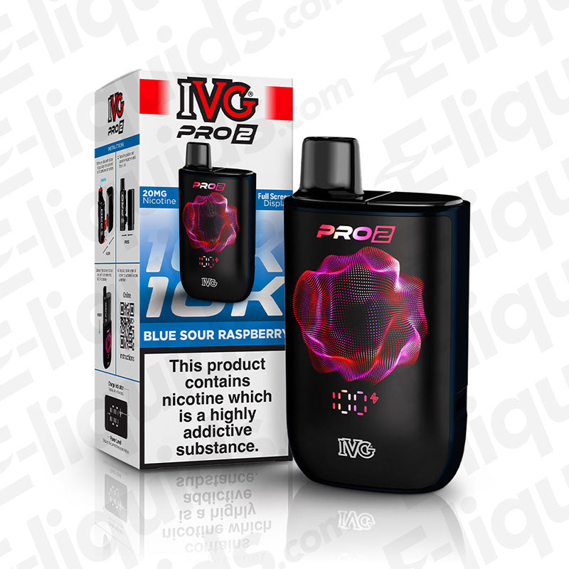 IVG Pro 2 Blue Sour Raspberry Prefilled Pod Kit