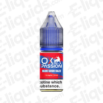 Blue Sour Razz OX Passion Nic Salt E-liquid by OXVA