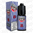 Blue Wing Seriously Soda Nic Salt by Doozy Vape Co, featuring fruity energy drink flavor, in a 10ml 20mg/mL bottle with packaging.