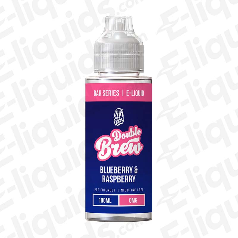 Ohm Brew Double Brew Blueberry and Raspberry 100ml Shortfill E-liquid