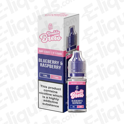 Ohm Brew Double Brew Blueberry and Raspberry 20mg Nic Salt E-liquid