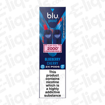 Blu Bar Pod 20mg Prefilled Pods Blueberry Cherry