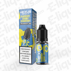 Hexus Blueberry Cherry Cranberry 10mg Nic Salt E-liquid