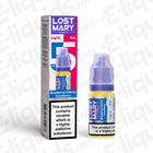 Lost Mary Nic Salt Vape Juice Blueberry Cherry Cranberry 10ml bottle with packaging, 5mg strength, suitable for pod kits.