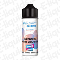 Hayati Pro Max 50/50 Blueberry Cherry Cranberry 100ml Shortfill E-liquid