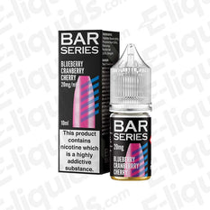 Bar Series Black Edition Blueberry Cranberry Cherry 20mg Nic Salt E-liquid