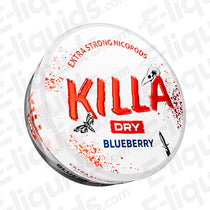 Killa Dry Blueberry 16mg Nicotine Pouches