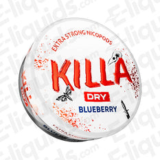 Killa Dry Blueberry 16mg Nicotine Pouches