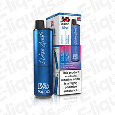 IVG 2400 4-in-1 Rechargeable Prefilled Pod Kit Blueberry Edition