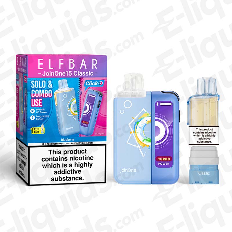 Elf Bar JoinOne15 20mg Prefilled Pod Kit Blueberry