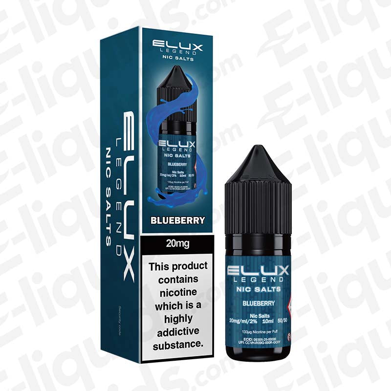 Elux Legend Blueberry Sour Raspberry Nic Salt | Tangy Berry Elux Legend Blueberry Sour Raspberry Nic Salt | Tangy Berry