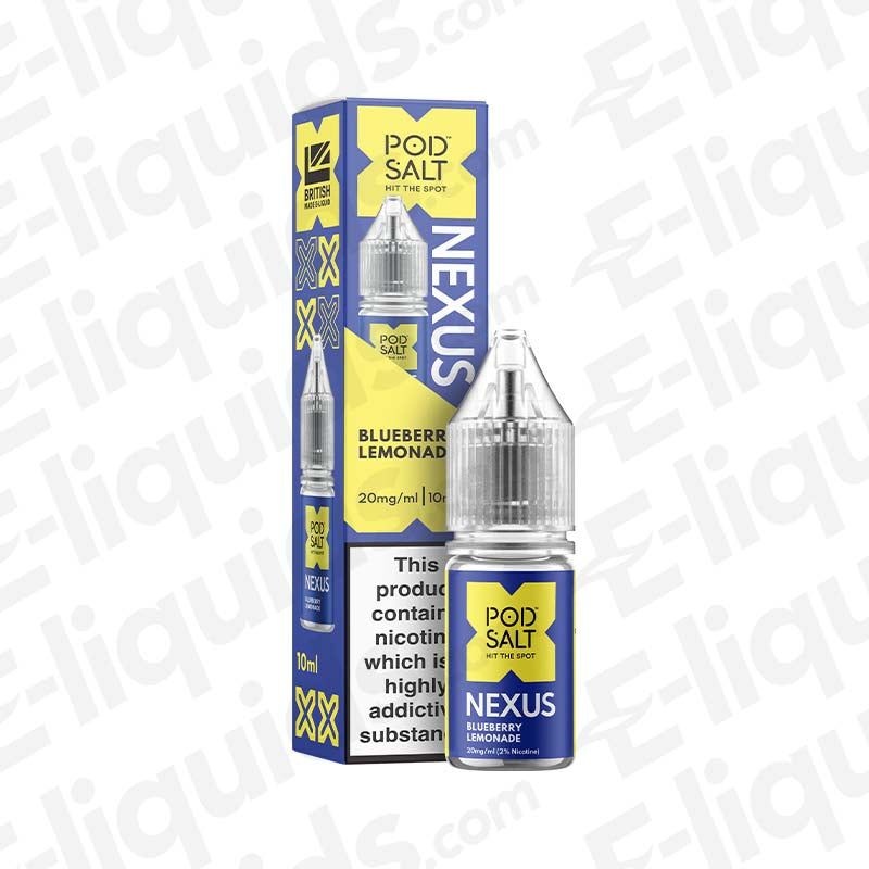 Nexus Pod Salt Blueberry Lemonade 20mg Nic Salt E-liquid
