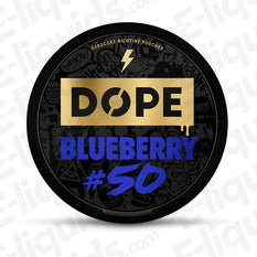 DOPE Blueberry Nicotine Snus Pouches