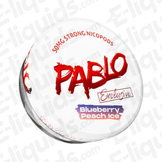 Pablo Exclusive Blueberry Peach Ice 50mg Nicotine Pouches