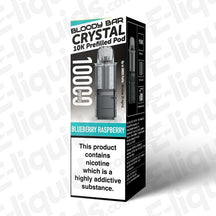 Bloody Bar Crystal 10K 20mg Prefilled Pods Blueberry Raspberry