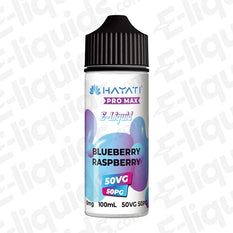 Hayati Pro Max 50/50 Blueberry Raspberry 100ml Shortfill E-liquid