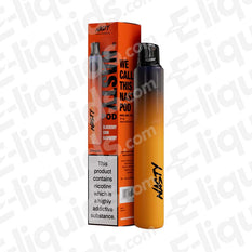 Nasty PX2 Pod Kit vape device in Blueberry Sour Raspberry flavor with packaging and warning label.