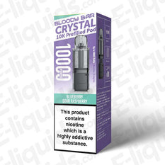 Bloody Bar Crystal 10K 20mg Prefilled Pods Blueberry Sour Raspberry