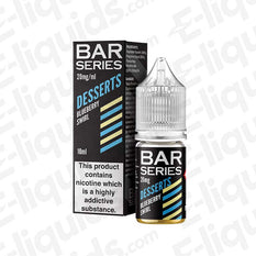 Bar Series Desserts Blueberry Swirl 20mg Nic Salt E-liquid