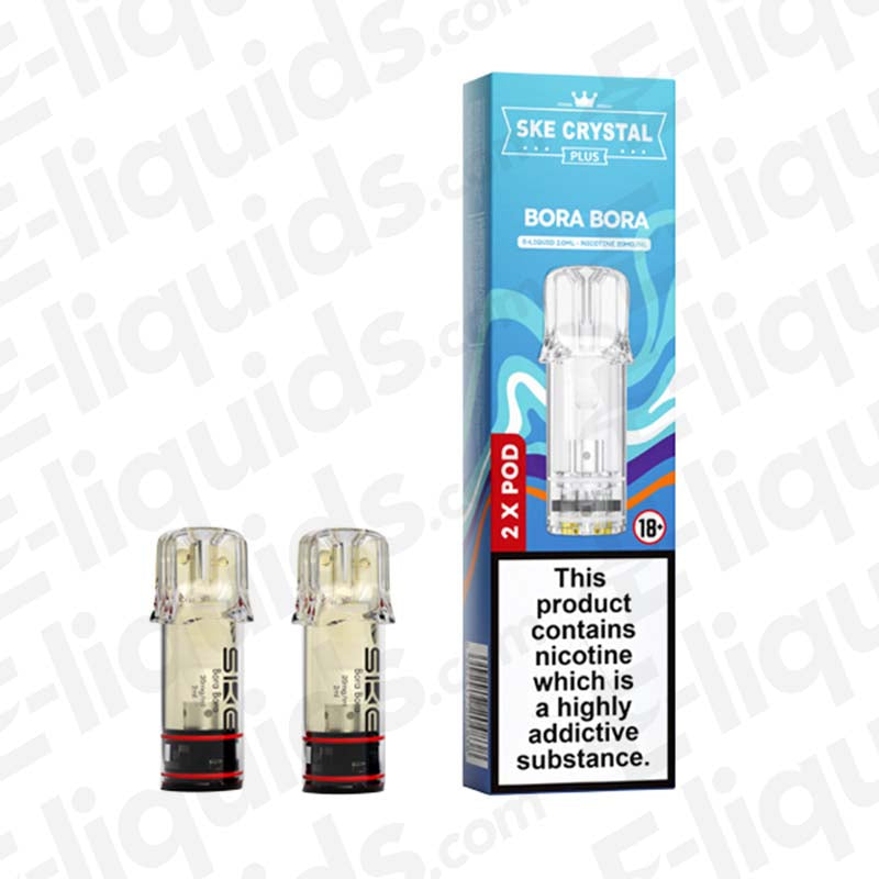 SKE Crystal Plus 20mg Prefilled Pods Bora Bora
