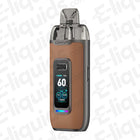 OXVA VPrime Brown Leather Vape Pod Kit