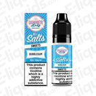 bubblegum nic salt eliquid by dinner lady fruits 10mg