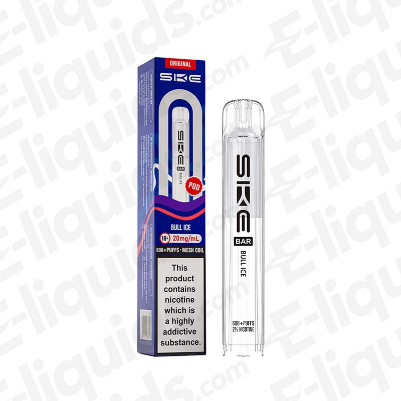 SKE Crystal Bar 600 Bull Ice 20mg Prefilled Pods