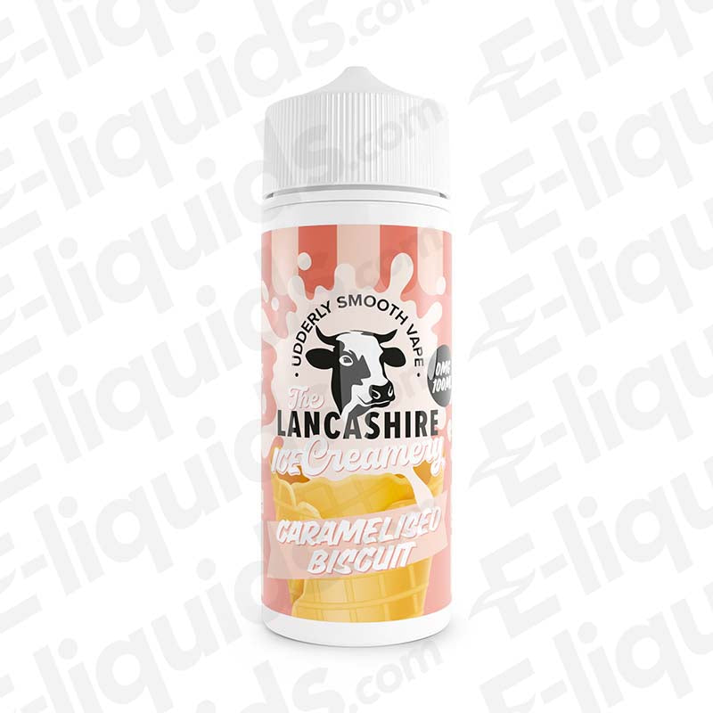 Lancashire Creamery Shortfills Caramel Choo Choo 100ml Shortfill E-liquid