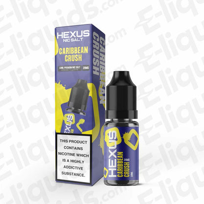 Hexus Caribbean Crush 10mg Nic Salt E-liquid