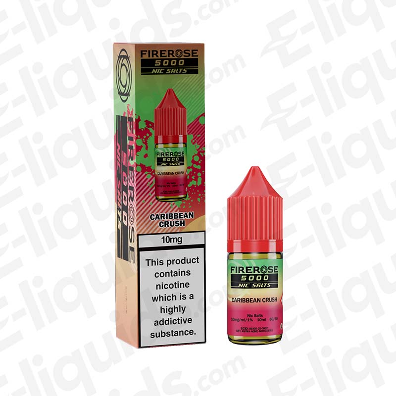 Elux Firerose 5000 Caribbean Crush 10mg Nic Salt E-liquid