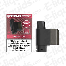 Titan Pro Cherry Cola 20mg Prefilled Pods