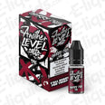 Cherry Cola Another Level Salts Nic Salt E-liquid by Wick Addiction in packaging and bottle, 10ml, 9mg nicotine.