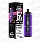 Al Fakher Crown Bar Hypermax 15K Cherry Fiesta Legal Big Puff Disposable Vape